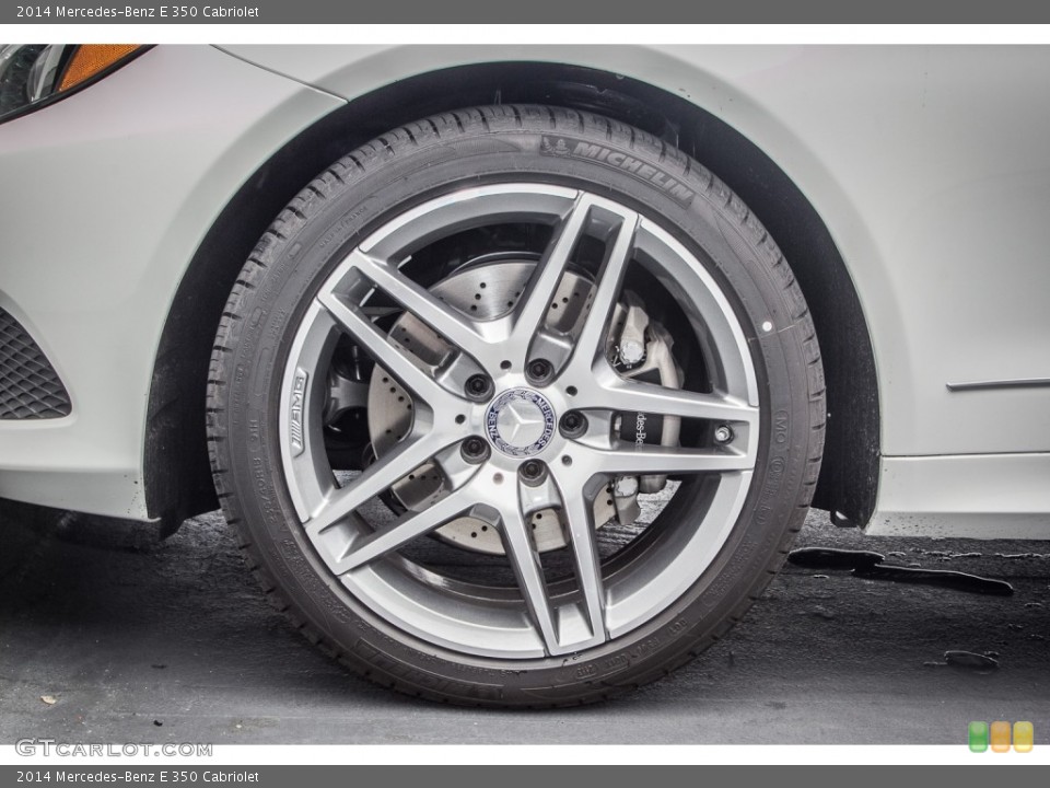 2014 Mercedes-Benz E 350 Cabriolet Wheel and Tire Photo #83771476