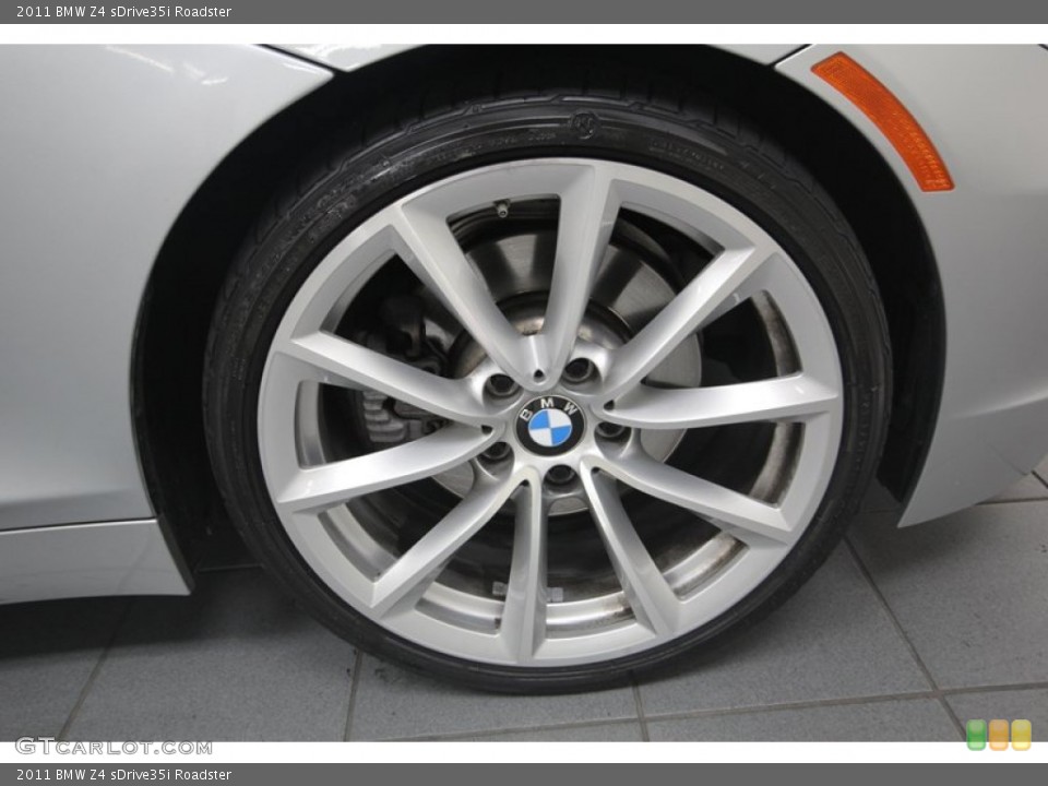2011 BMW Z4 sDrive35i Roadster Wheel and Tire Photo #83781229