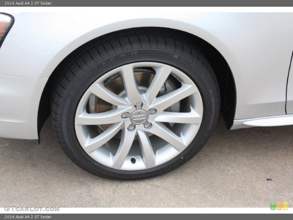 2014 Audi A4 2.0T Sedan Wheel and Tire Photo #83782738