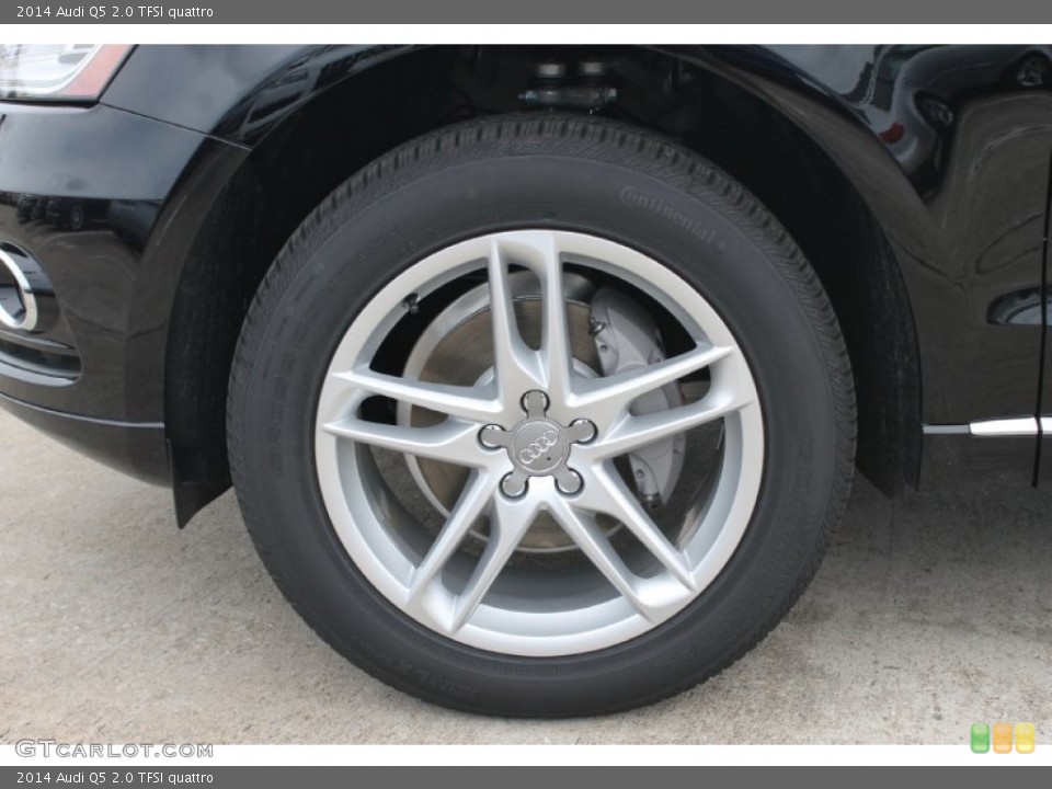 2014 Audi Q5 2.0 TFSI quattro Wheel and Tire Photo #83783410
