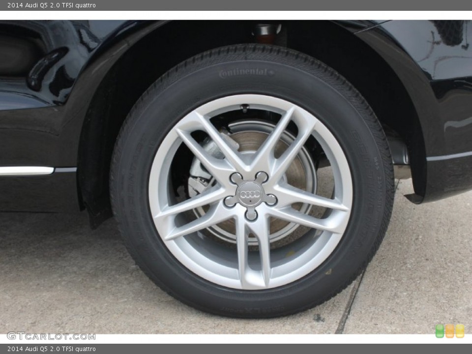 2014 Audi Q5 2.0 TFSI quattro Wheel and Tire Photo #83783455