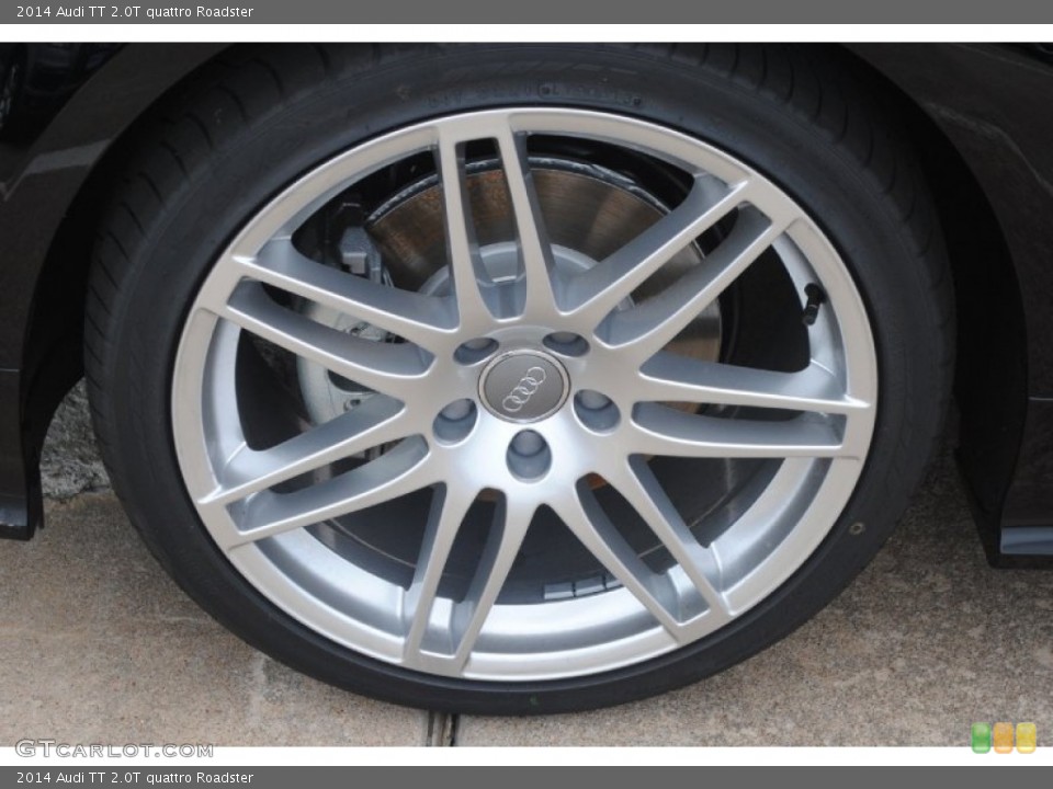 2014 Audi TT 2.0T quattro Roadster Wheel and Tire Photo #83785957