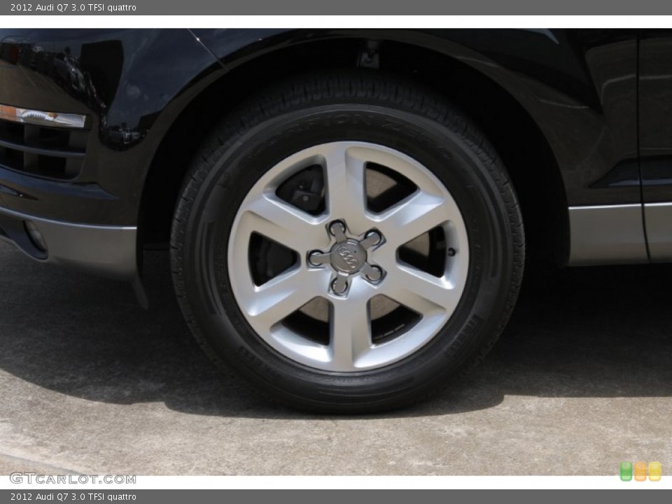 2012 Audi Q7 3.0 TFSI quattro Wheel and Tire Photo #83788321