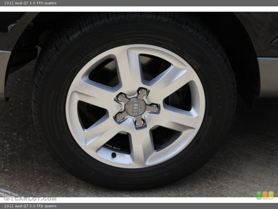 2012 Audi Q7 3.0 TFSI quattro Wheel and Tire Photo #83788459