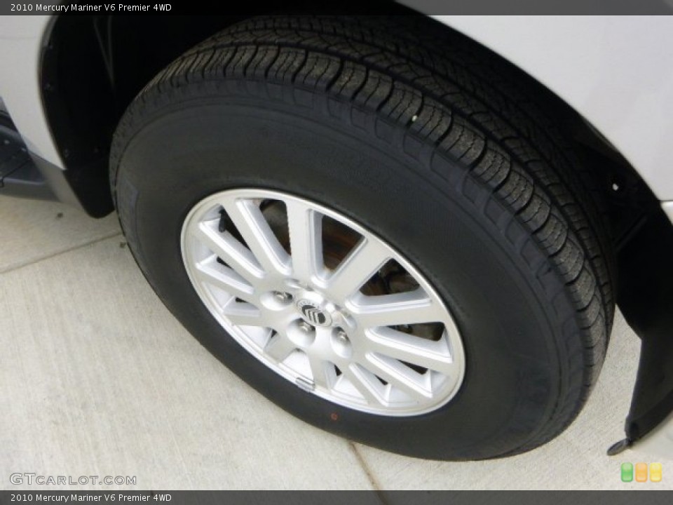2010 Mercury Mariner V6 Premier 4WD Wheel and Tire Photo #83788981