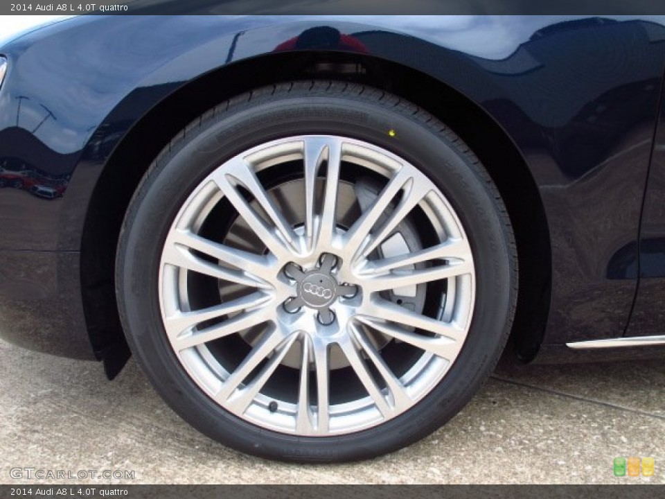 2014 Audi A8 L 4.0T quattro Wheel and Tire Photo #83795293