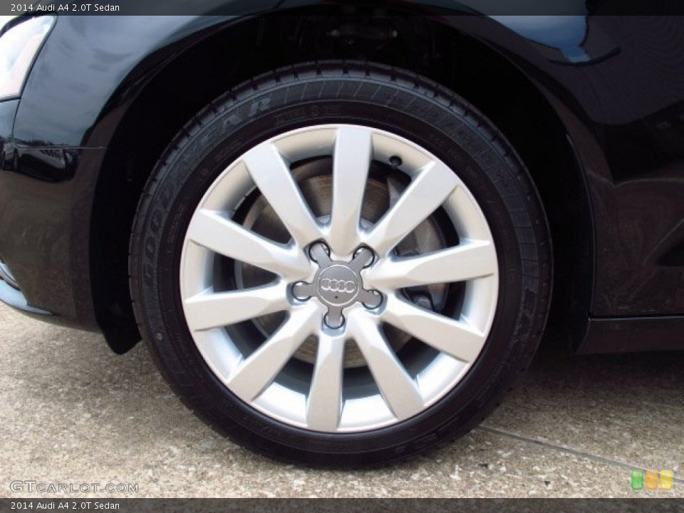 2014 Audi A4 2.0T Sedan Wheel and Tire Photo #83799058