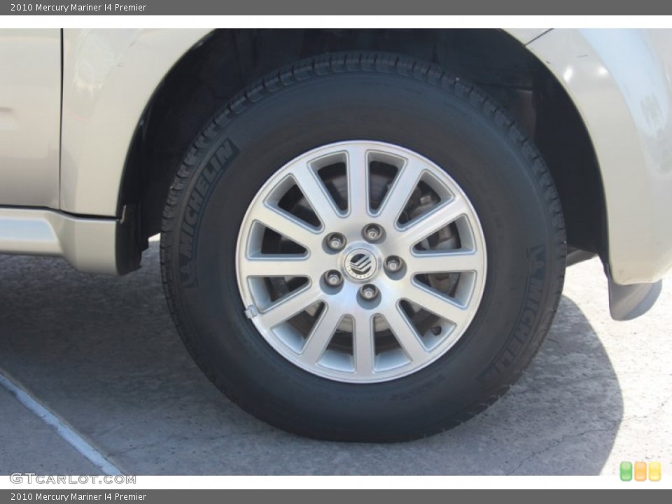 2010 Mercury Mariner I4 Premier Wheel and Tire Photo #83799130