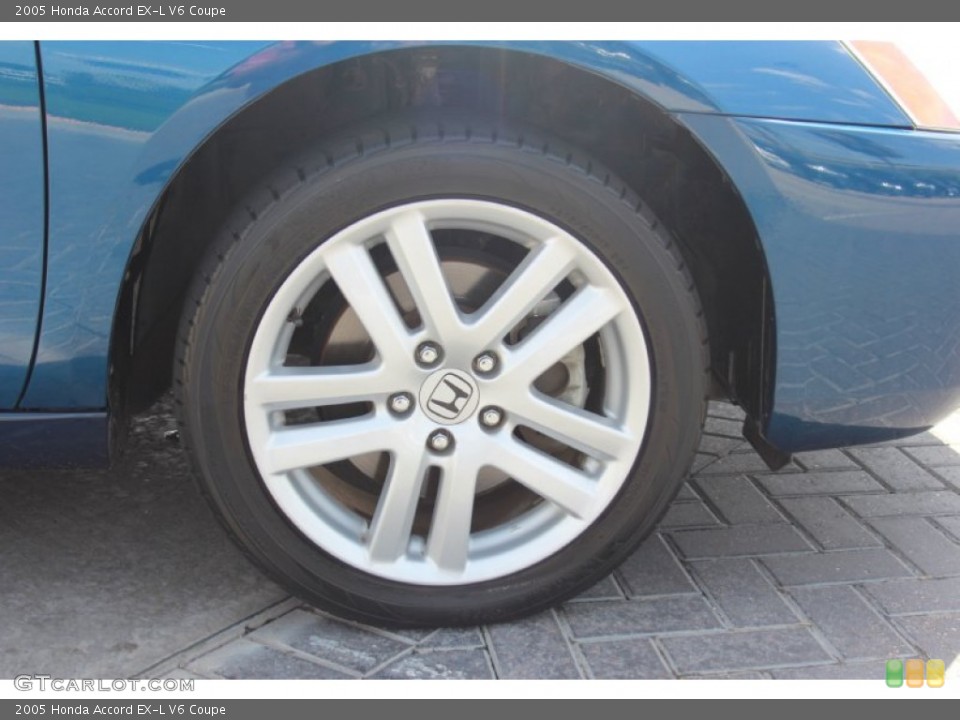 2005 Honda Accord EX-L V6 Coupe Wheel and Tire Photo #83802487
