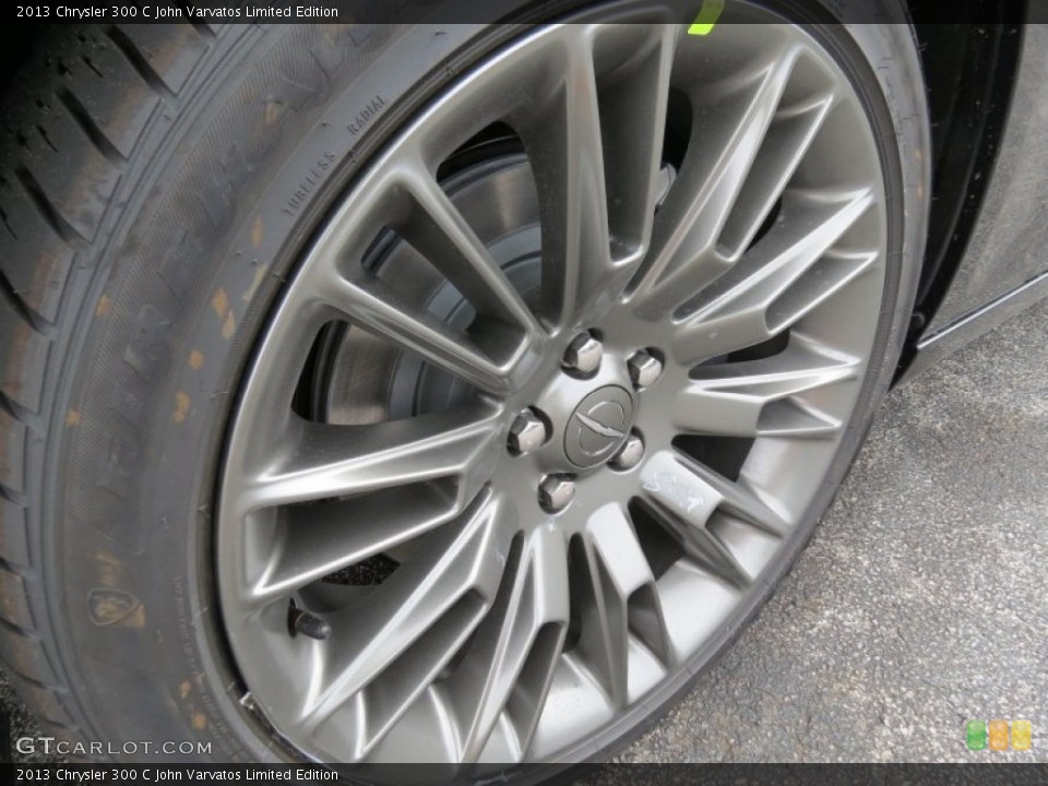 2013 Chrysler 300 C John Varvatos Limited Edition Wheel and Tire Photo #83803804