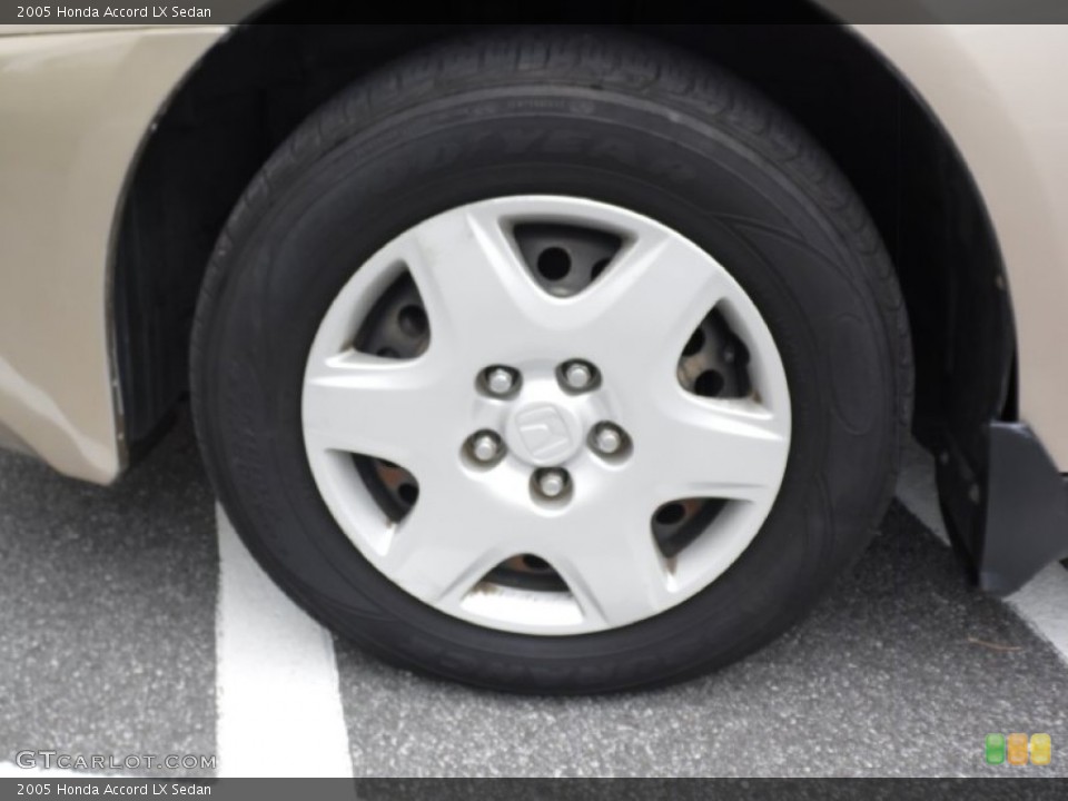 2005 Honda Accord LX Sedan Wheel and Tire Photo #83806708