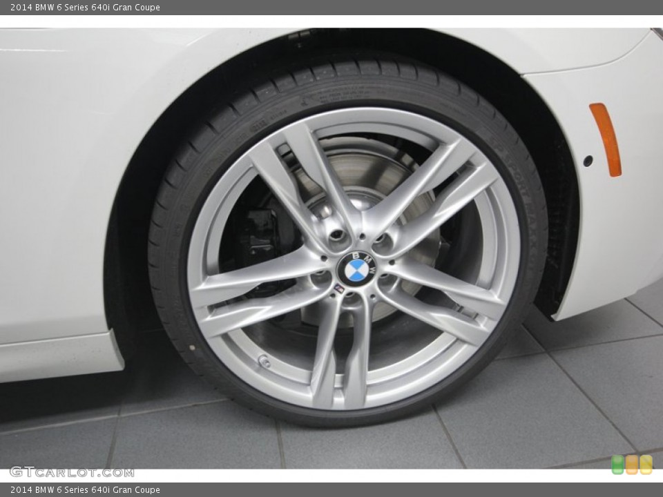 2014 BMW 6 Series 640i Gran Coupe Wheel and Tire Photo #83817979