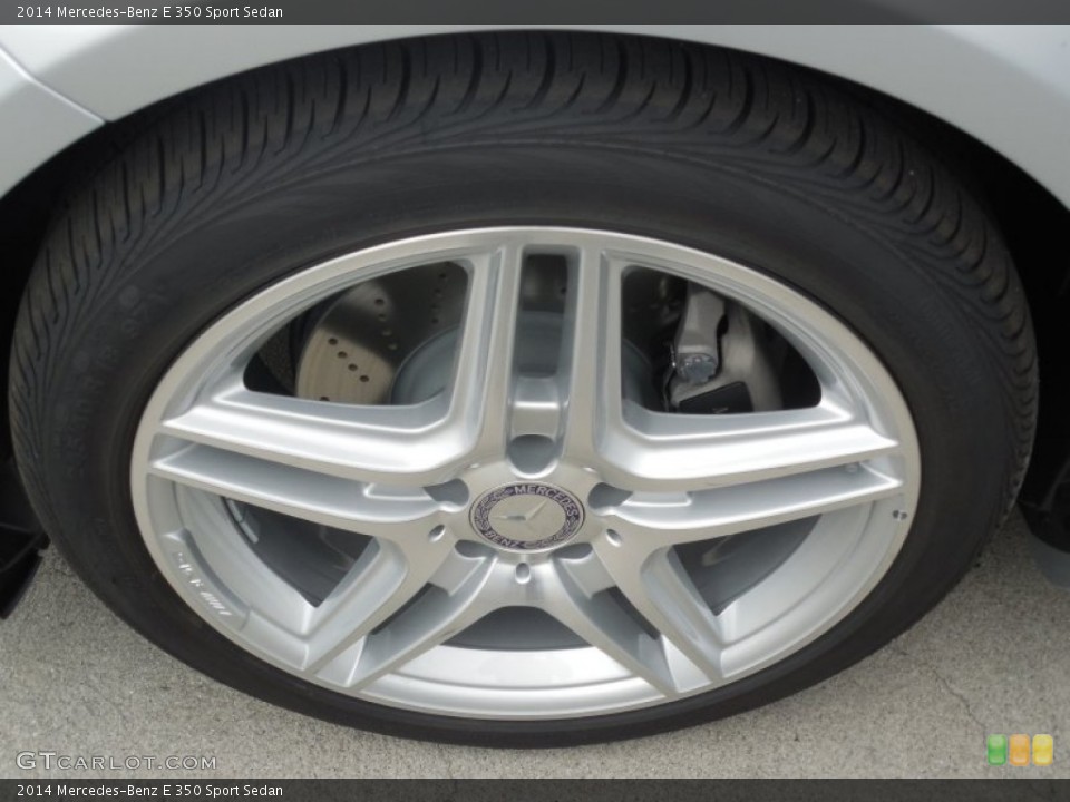 2014 Mercedes-Benz E 350 Sport Sedan Wheel and Tire Photo #83818180