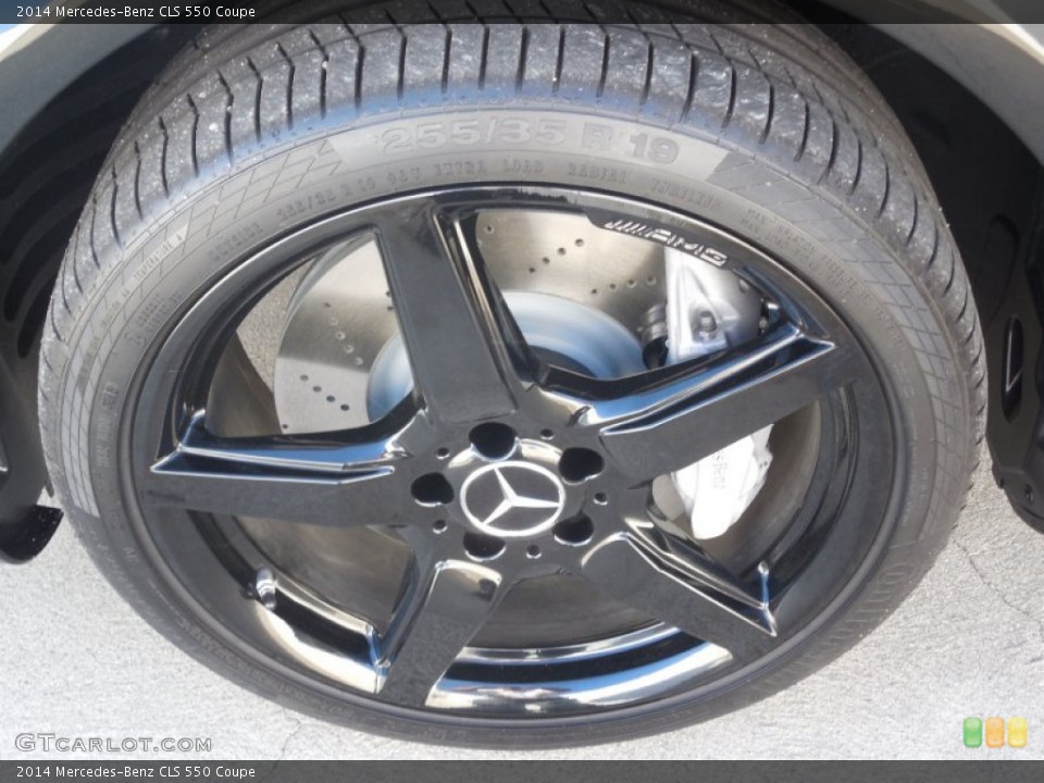 2014 Mercedes-Benz CLS 550 Coupe Wheel and Tire Photo #83819035