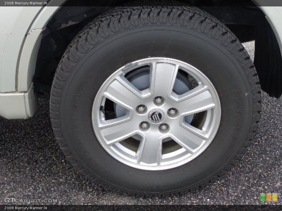 2008 Mercury Mariner I4 Wheel and Tire Photo #83824882