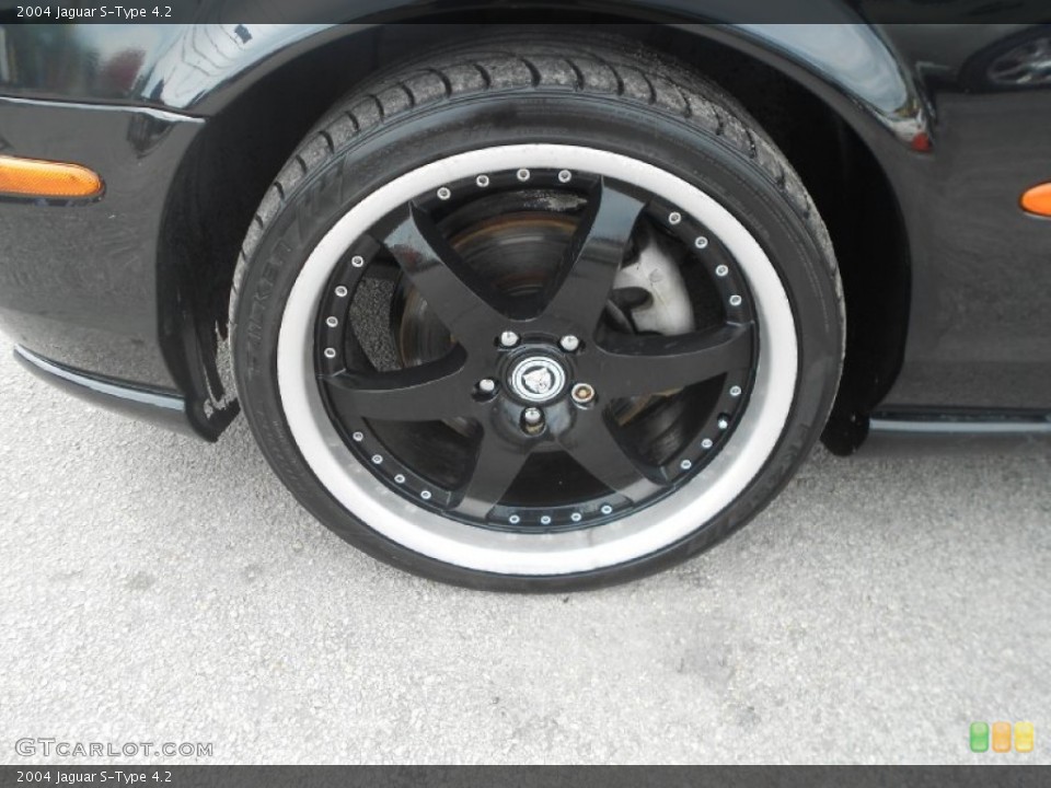 2004 Jaguar S-Type Custom Wheel and Tire Photo #83827492