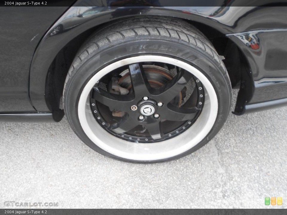 2004 Jaguar S-Type Custom Wheel and Tire Photo #83827507