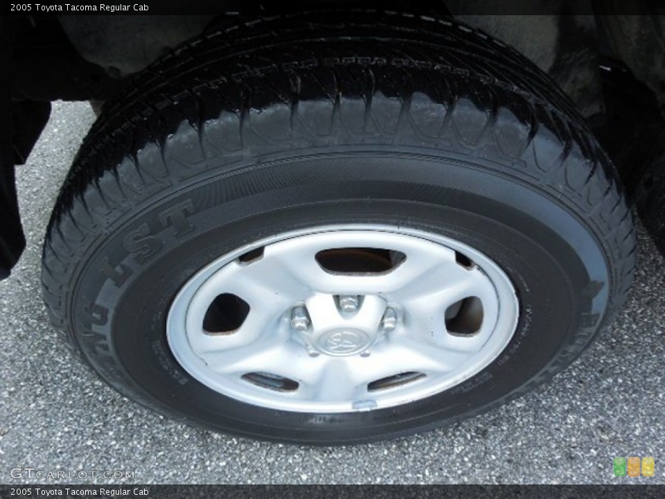 2005 Toyota Tacoma Regular Cab Wheel and Tire Photo #83829643