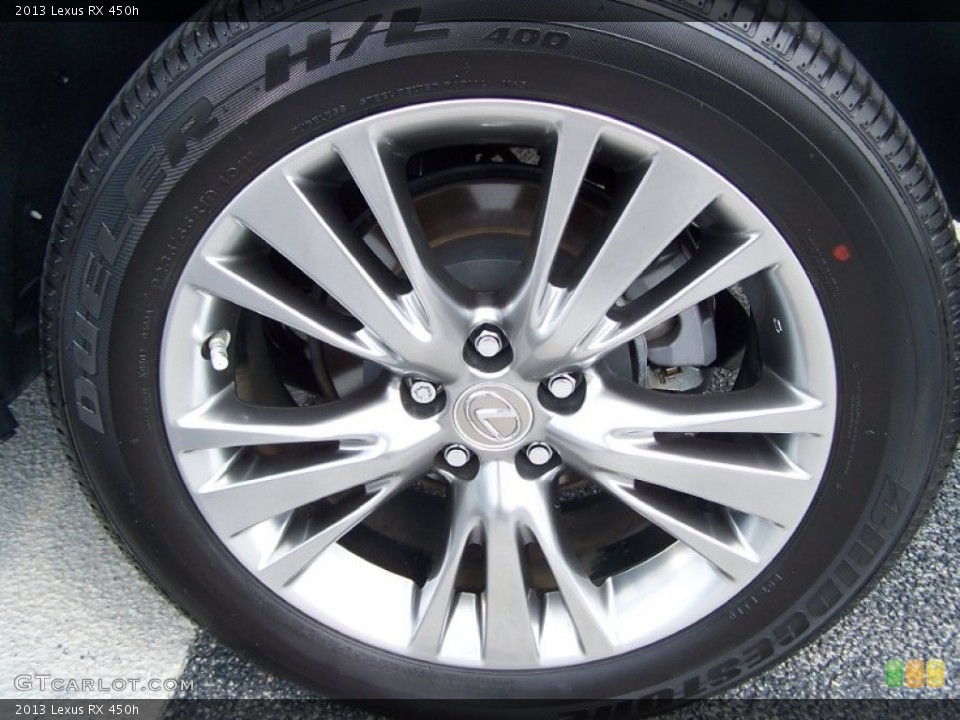 2013 Lexus RX 450h Wheel and Tire Photo #83829766