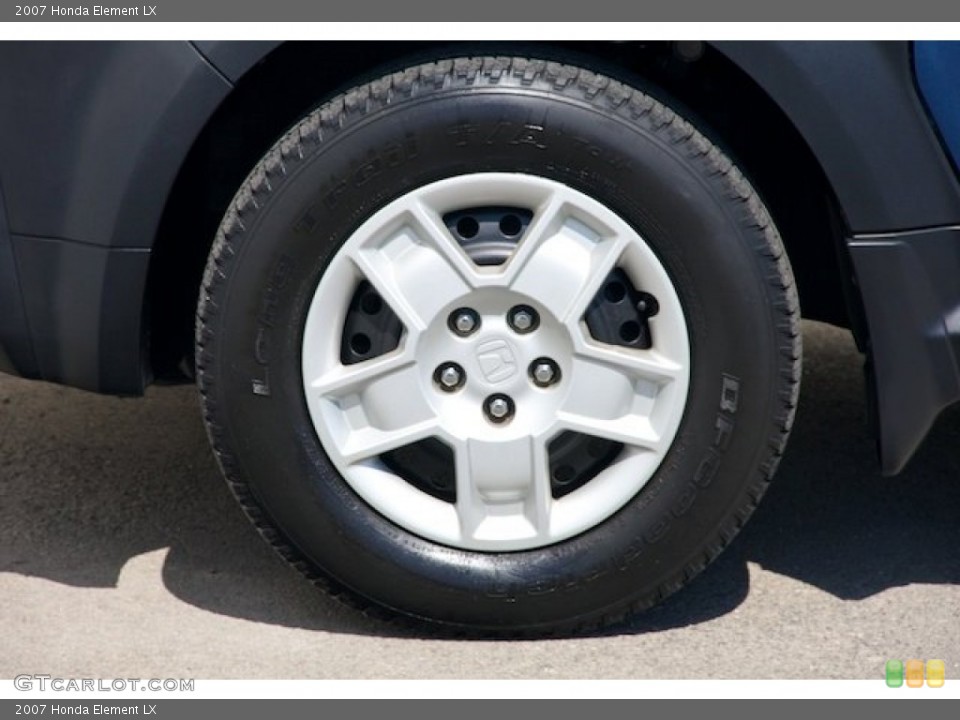 2007 Honda Element LX Wheel and Tire Photo #83830690