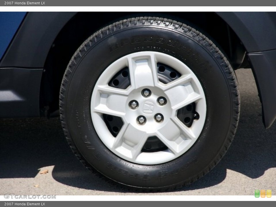 2007 Honda Element LX Wheel and Tire Photo #83830699