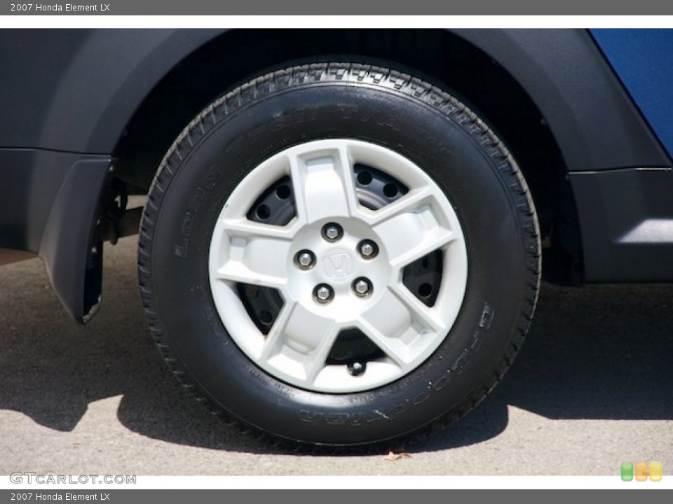 2007 Honda Element LX Wheel and Tire Photo #83830711