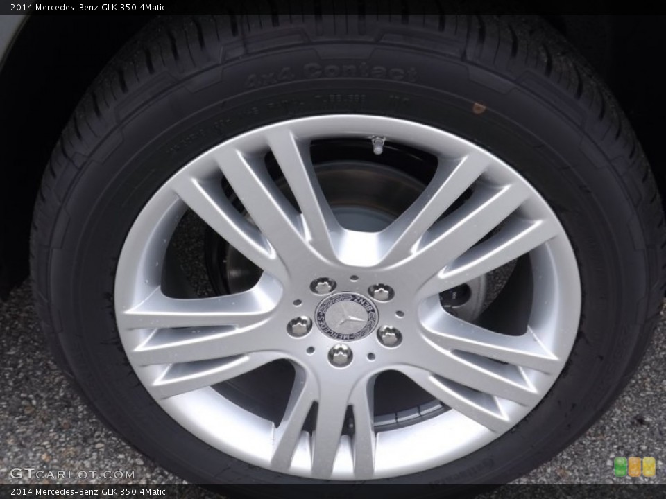 2014 Mercedes-Benz GLK 350 4Matic Wheel and Tire Photo #83834821