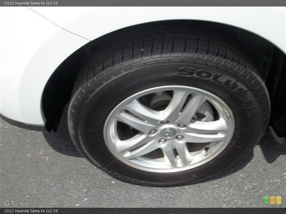 2012 Hyundai Santa Fe GLS V6 Wheel and Tire Photo #83839413