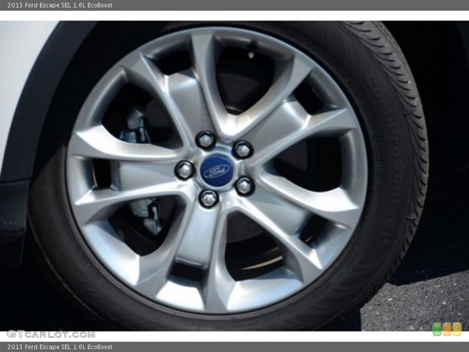 2013 Ford Escape SEL 1.6L EcoBoost Wheel and Tire Photo #83839728