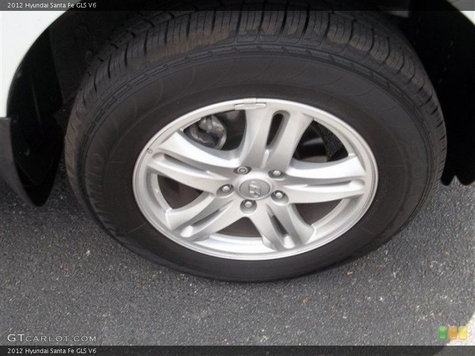 2012 Hyundai Santa Fe GLS V6 Wheel and Tire Photo #83840007