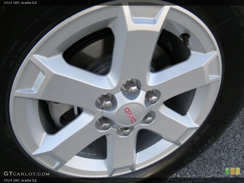 2014 GMC Acadia SLE Wheel and Tire Photo #83843610