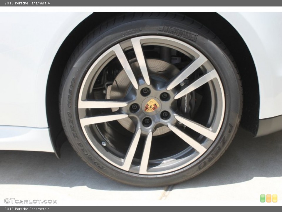 2013 Porsche Panamera 4 Wheel and Tire Photo #83852058