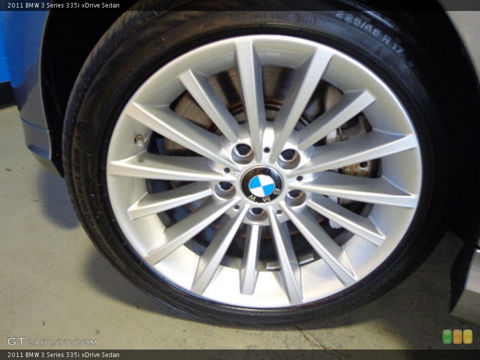 2011 BMW 3 Series 335i xDrive Sedan Wheel and Tire Photo #83854008
