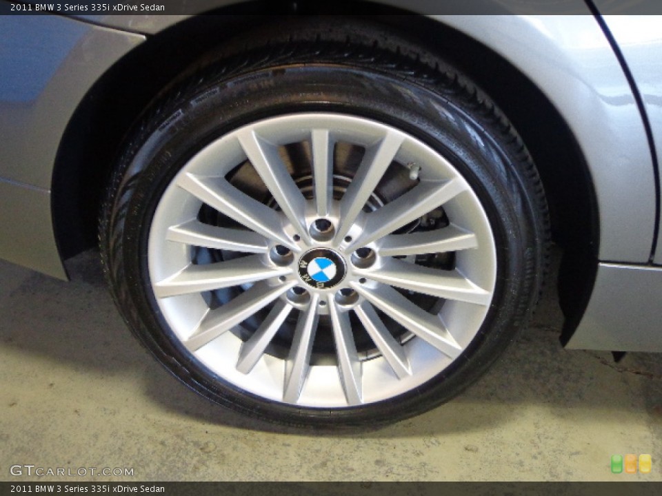 2011 BMW 3 Series 335i xDrive Sedan Wheel and Tire Photo #83854260