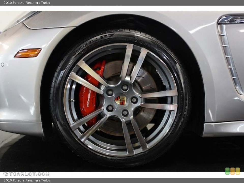 2010 Porsche Panamera Turbo Wheel and Tire Photo #83863230