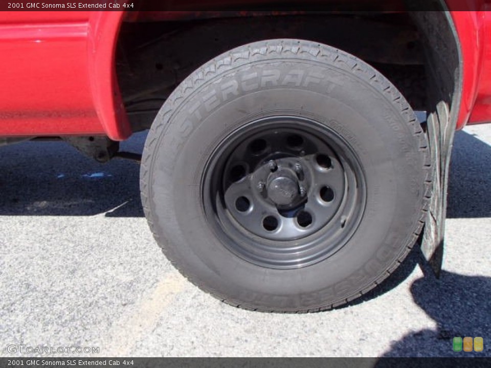 2001 GMC Sonoma Custom Wheel and Tire Photo #83865699
