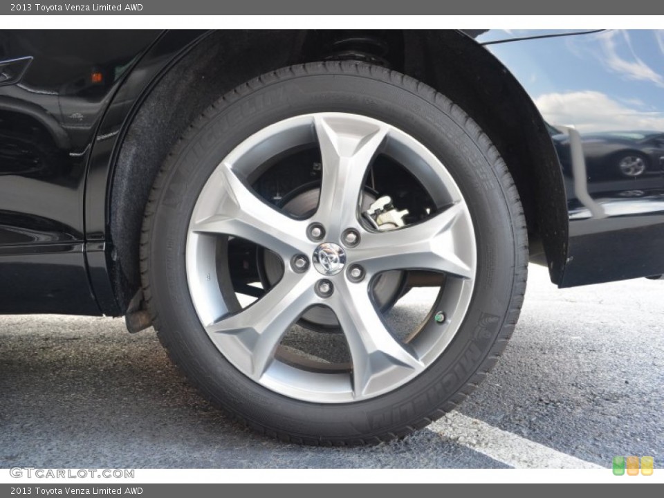 2013 Toyota Venza Limited AWD Wheel and Tire Photo #83882220