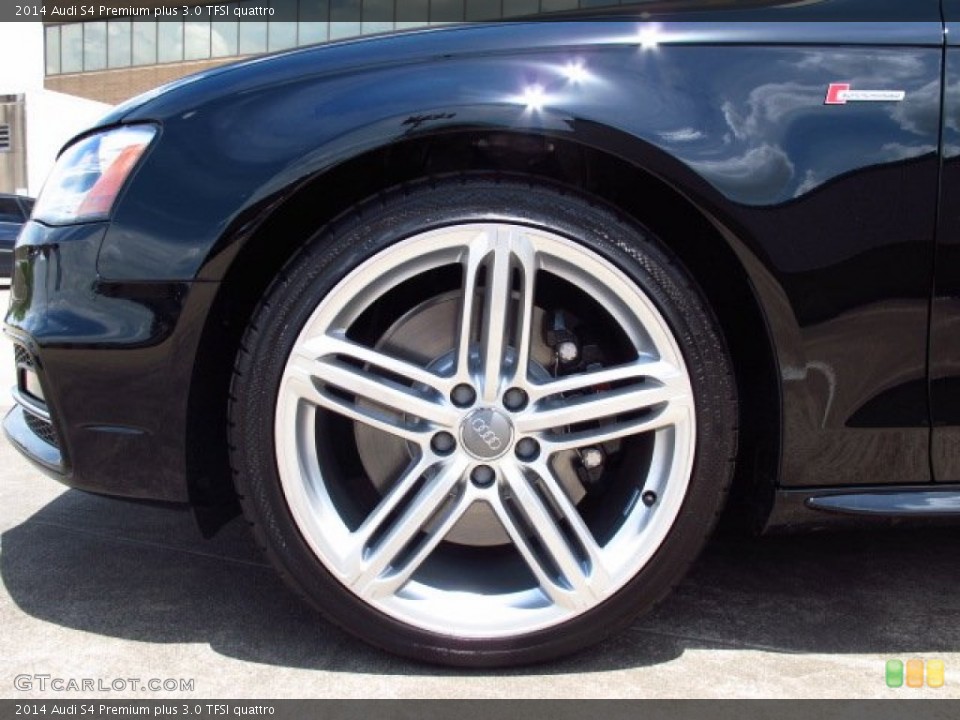 2014 Audi S4 Premium plus 3.0 TFSI quattro Wheel and Tire Photo #83887765