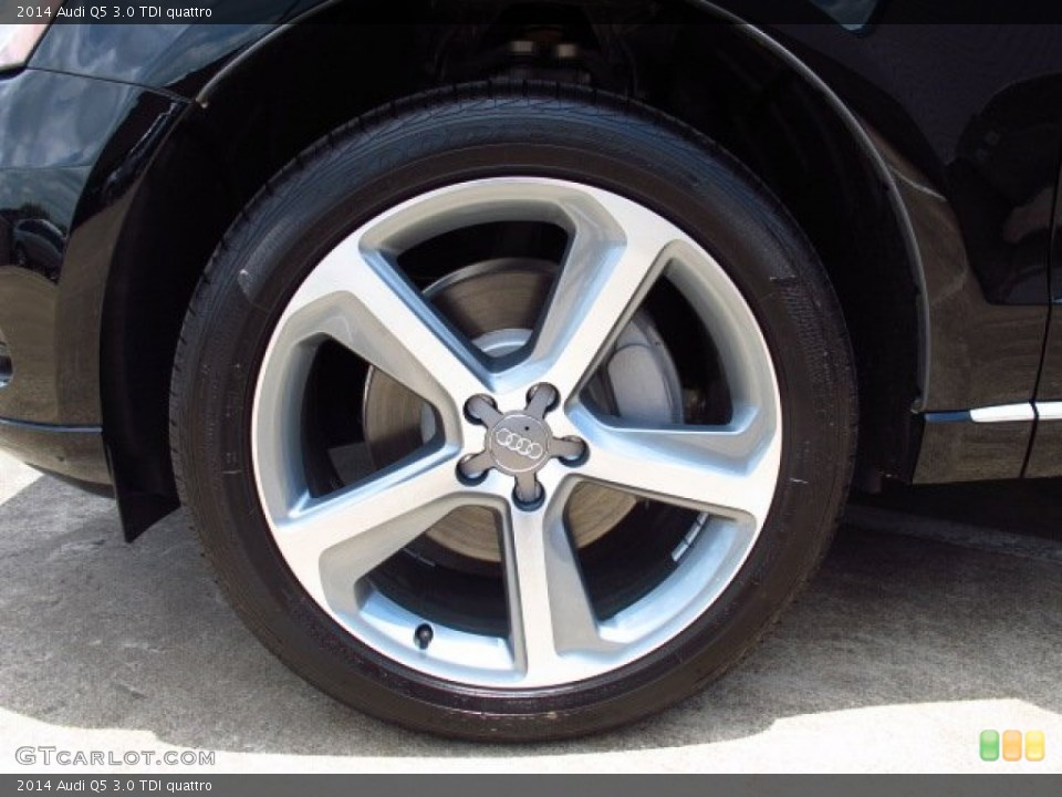 2014 Audi Q5 3.0 TDI quattro Wheel and Tire Photo #83889145