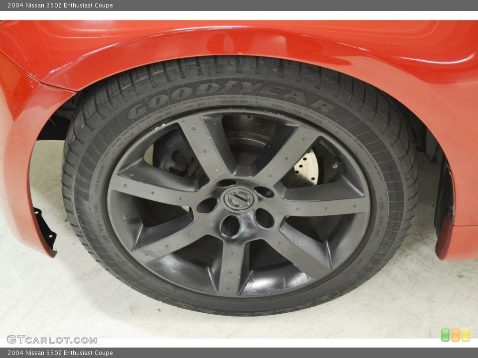 2004 Nissan 350Z Enthusiast Coupe Wheel and Tire Photo #83897386