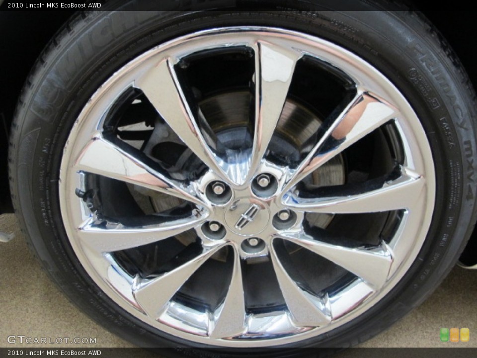 2010 Lincoln MKS EcoBoost AWD Wheel and Tire Photo #83911979