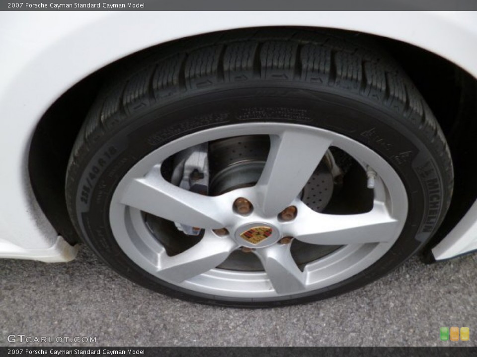 2007 Porsche Cayman  Wheel and Tire Photo #83915263