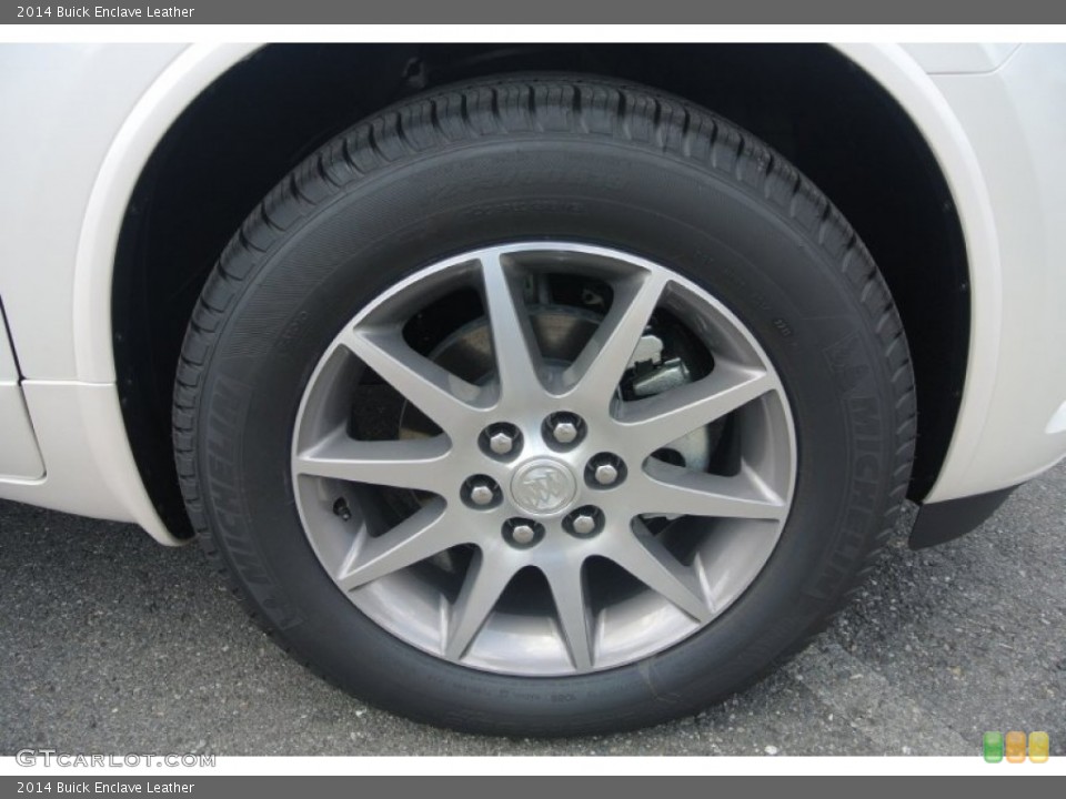 2014 Buick Enclave Leather Wheel and Tire Photo #83917903