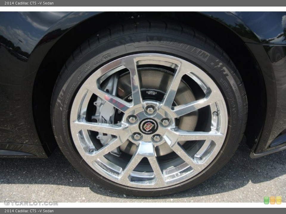 2014 Cadillac CTS -V Sedan Wheel and Tire Photo #83920222