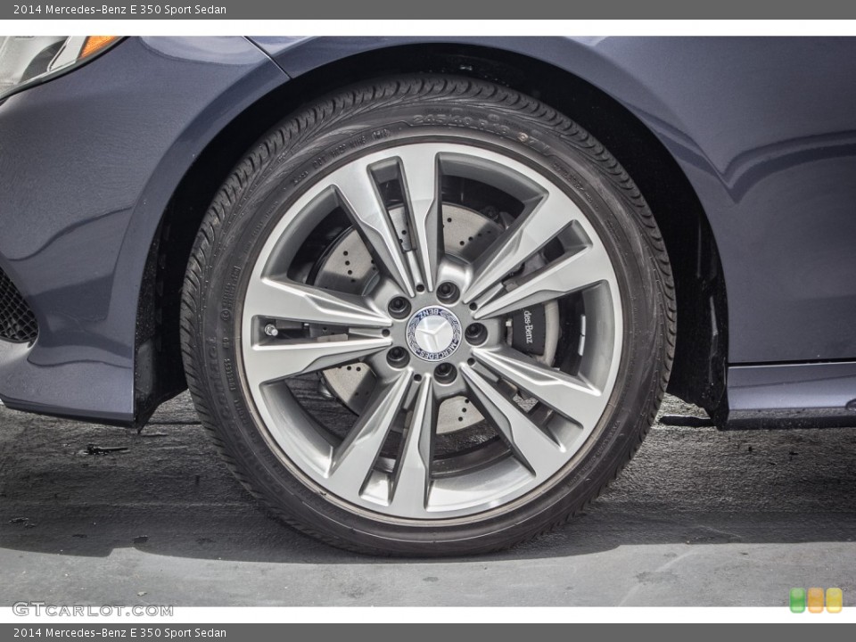 2014 Mercedes-Benz E 350 Sport Sedan Wheel and Tire Photo #83936323