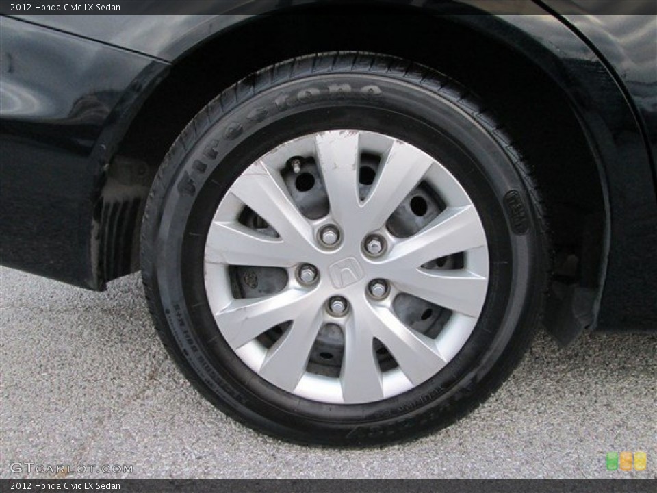 2012 Honda Civic LX Sedan Wheel and Tire Photo #83943331