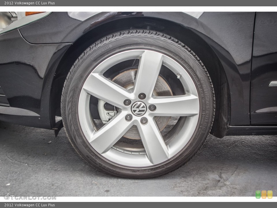 2012 Volkswagen CC Lux Plus Wheel and Tire Photo #83950783