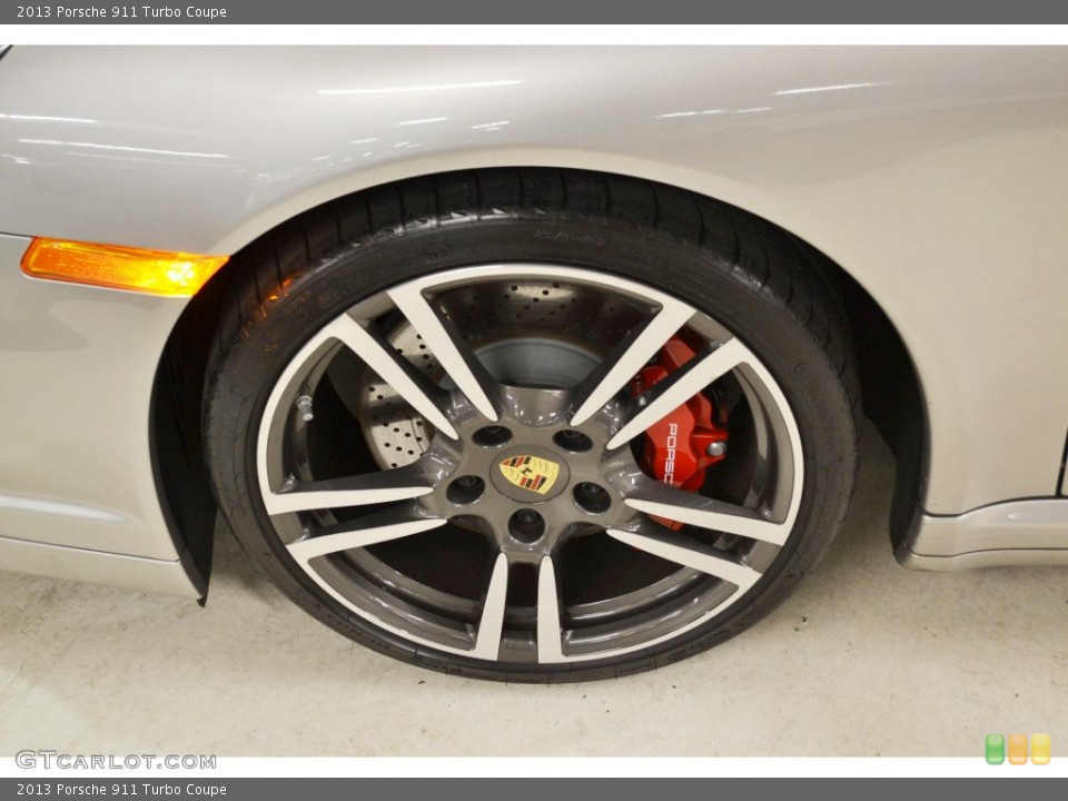 2013 Porsche 911 Turbo Coupe Wheel and Tire Photo #83959198