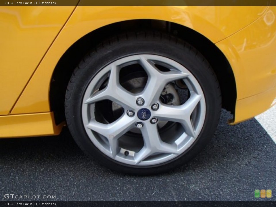 2014 Ford Focus ST Hatchback Wheel and Tire Photo #83961528