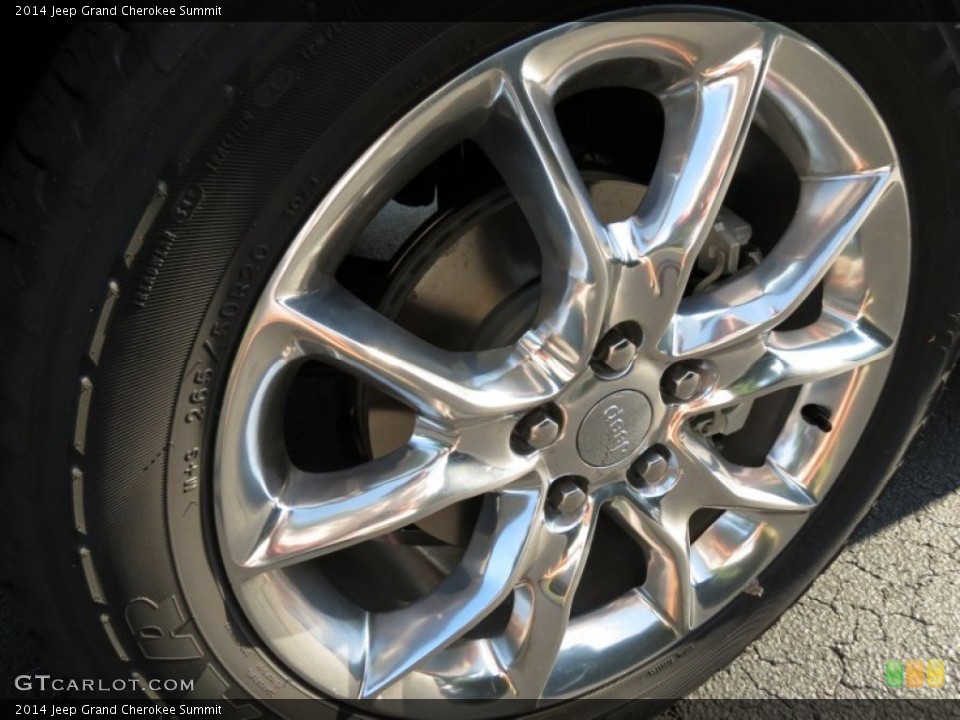 2014 Jeep Grand Cherokee Summit Wheel and Tire Photo #83962164